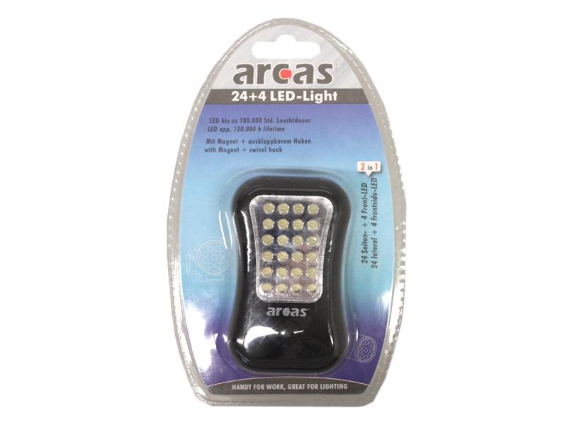 Arcas 24 LED + 4 LED-Light with Magnet and Swivel Hook